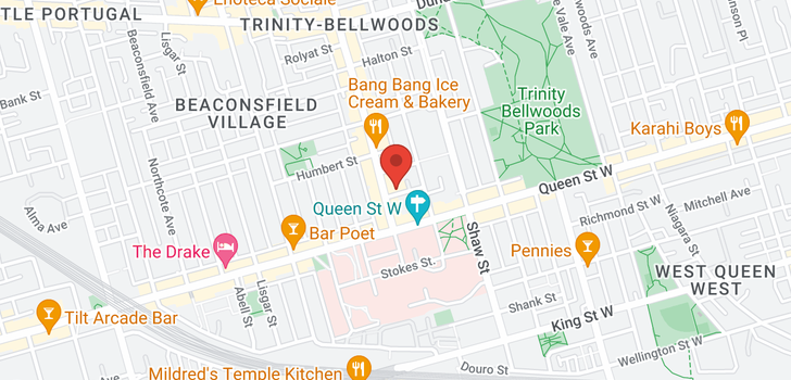 map of #101 -41 OSSINGTON AVE